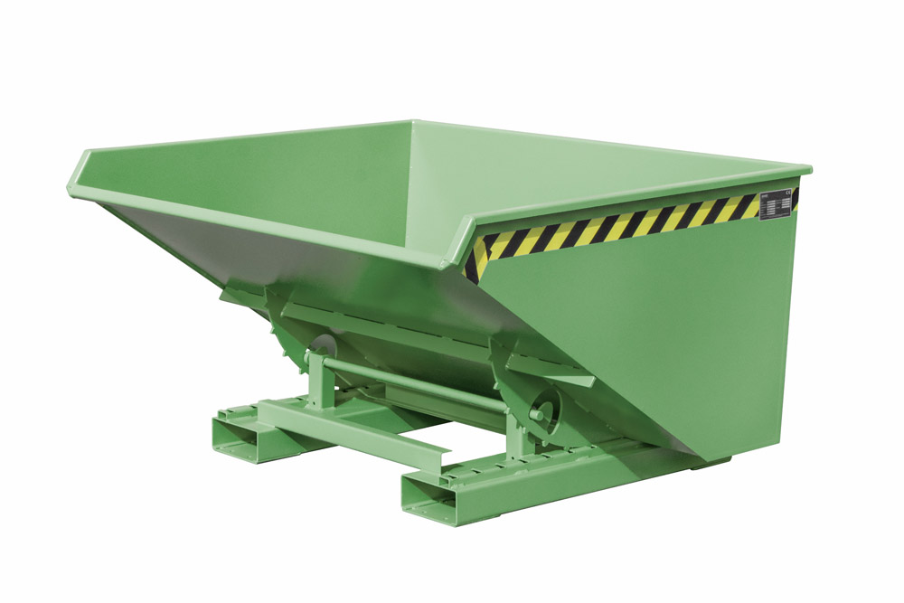 Kippbehälter EXPO 900 lackiert resedagrün RAL 6011