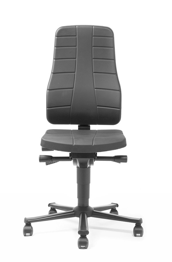 Arbeitsdrehstuhl All-In-One mit Integralschaumpolster und Rollen