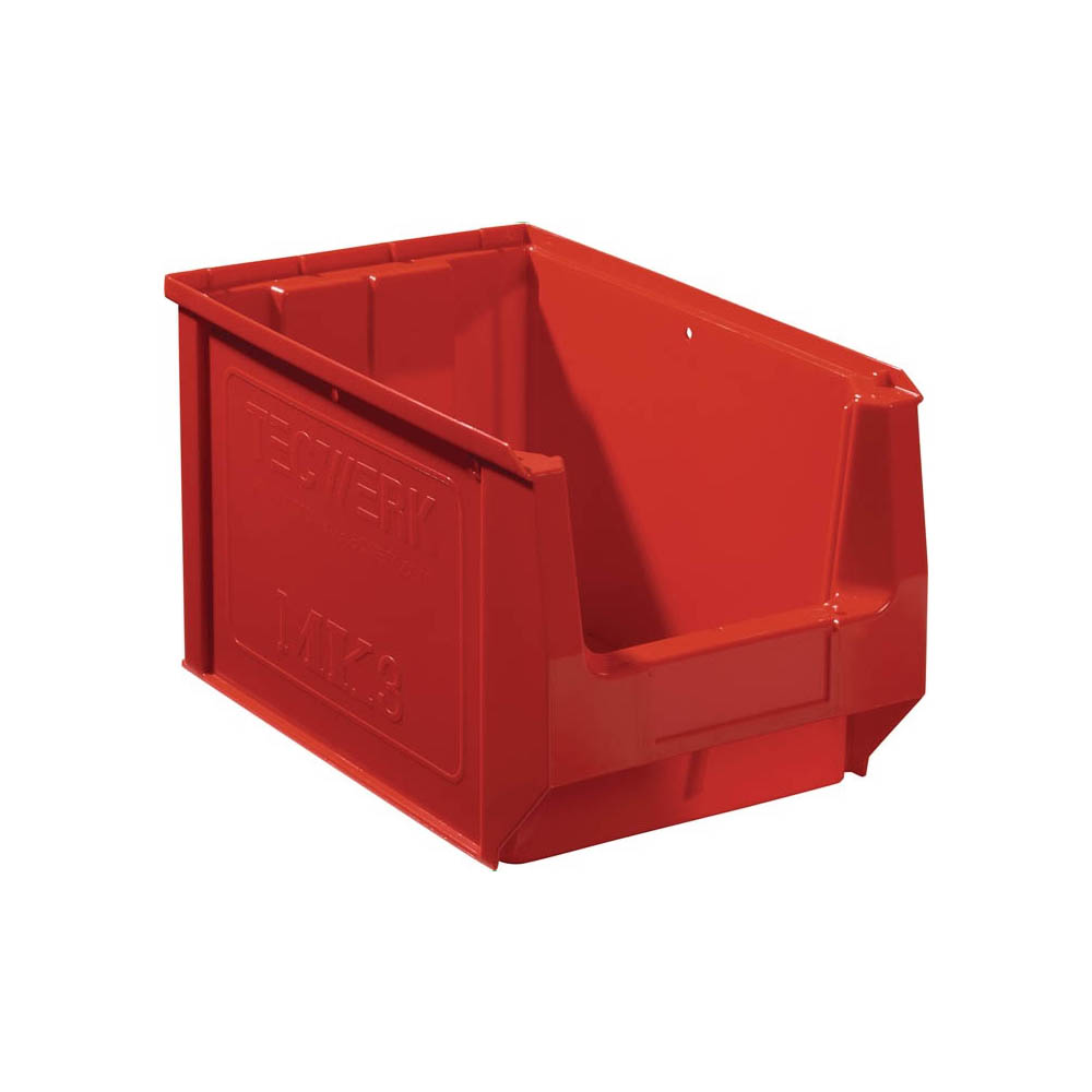 Sichtlagerkasten MK3 rot L 350/300 x B 210/200 x H 200 mm