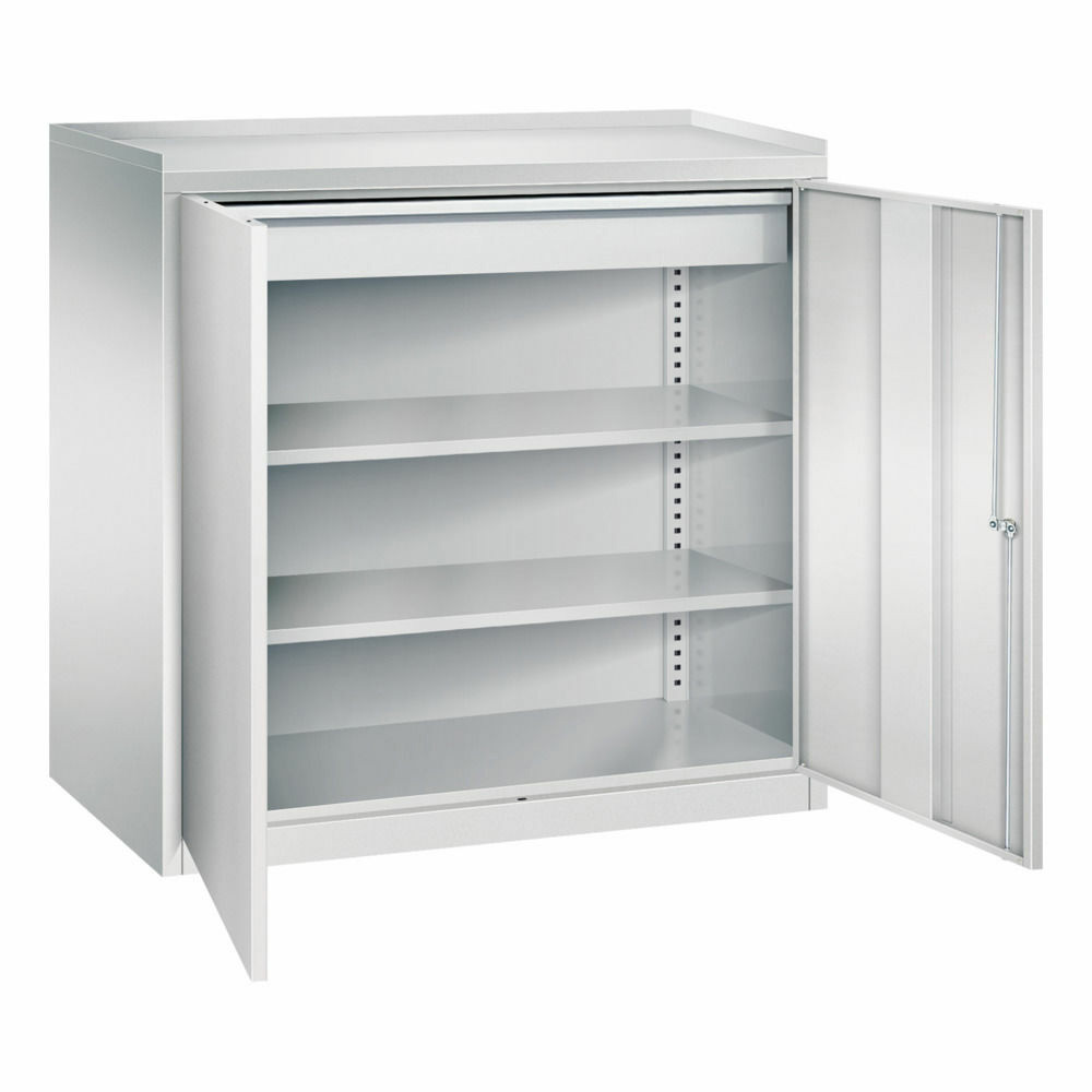 Werkstattschrank H 1000 x B 1000 x T 500 mm mit 1 Schublade Werkstattschrank H 1000 x B 1000 x T 500 mm mit 1 Schublade