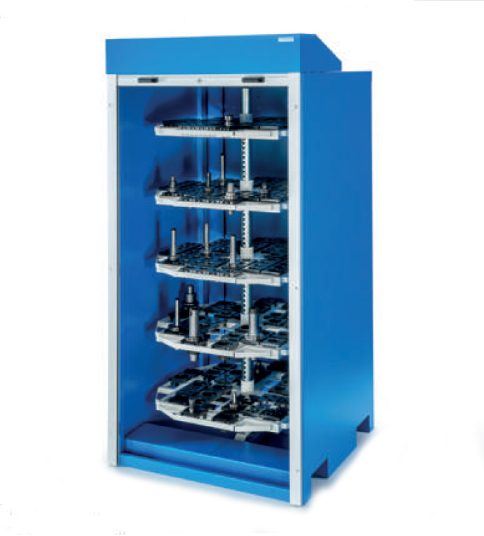 CNC- Schrank RotaRex mit Rollladen manuell bedienbar CNC- Schrank RotaRex mit Rollladen manuell bedienbar