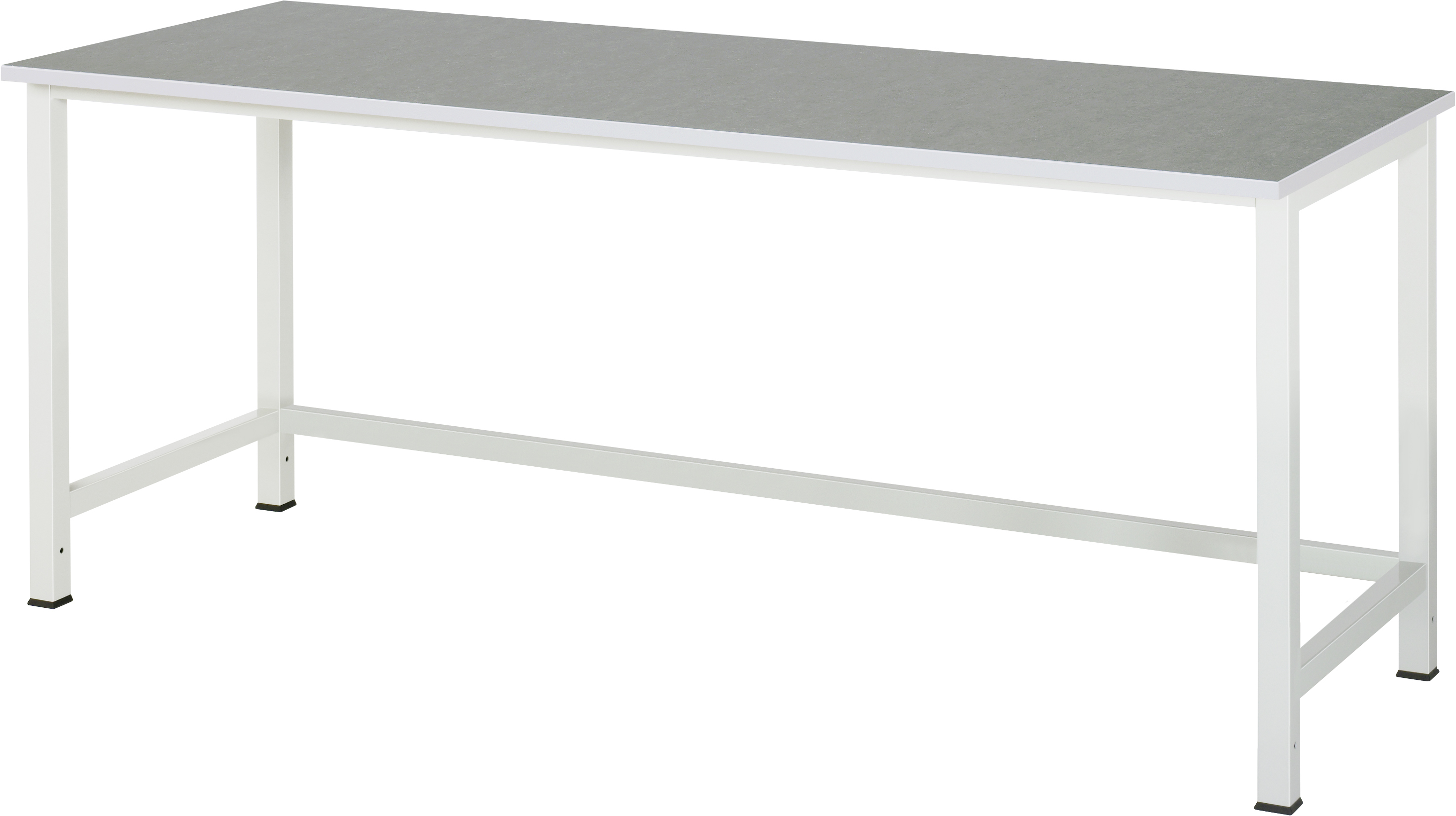 Werktisch B 2000 x T 800 x H 825 mm mit Linoleum-/Universal-Platte