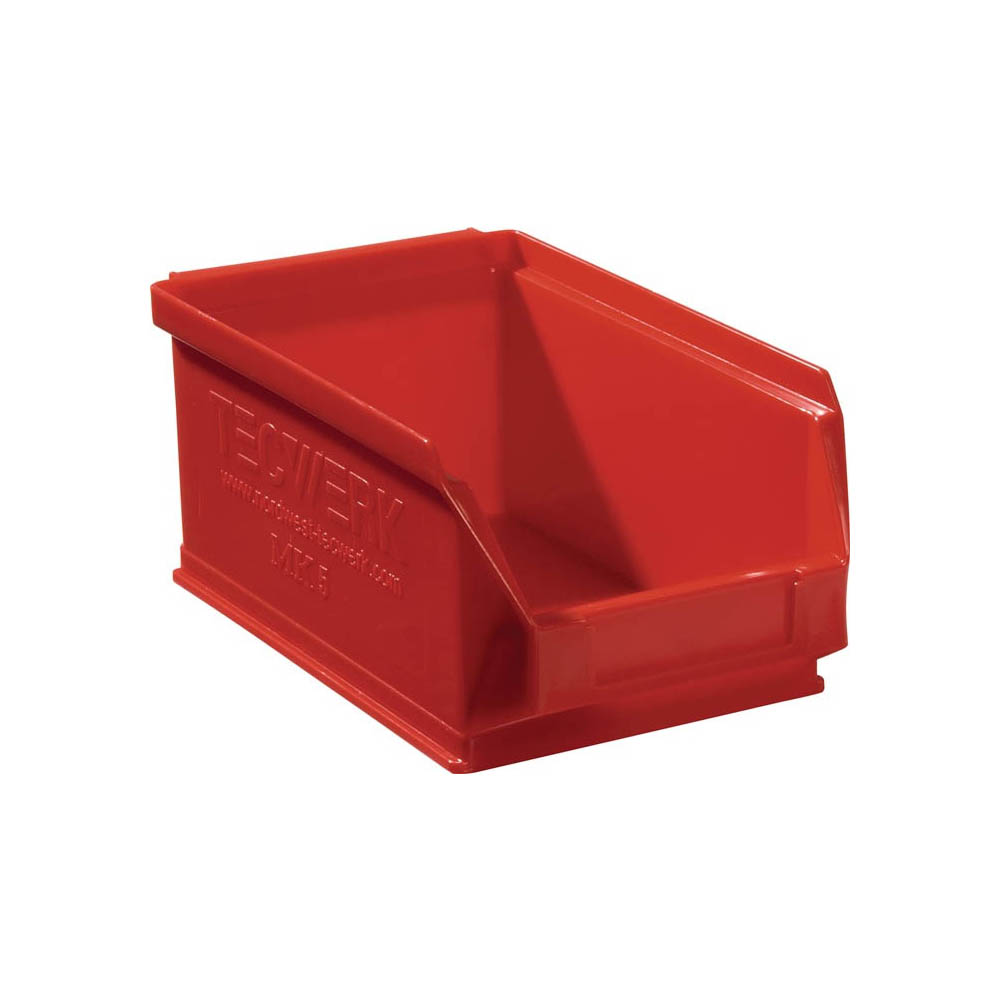 Sichtlagerkasten MK5 rot L 160/140 x B 100/95 x H 75 mm