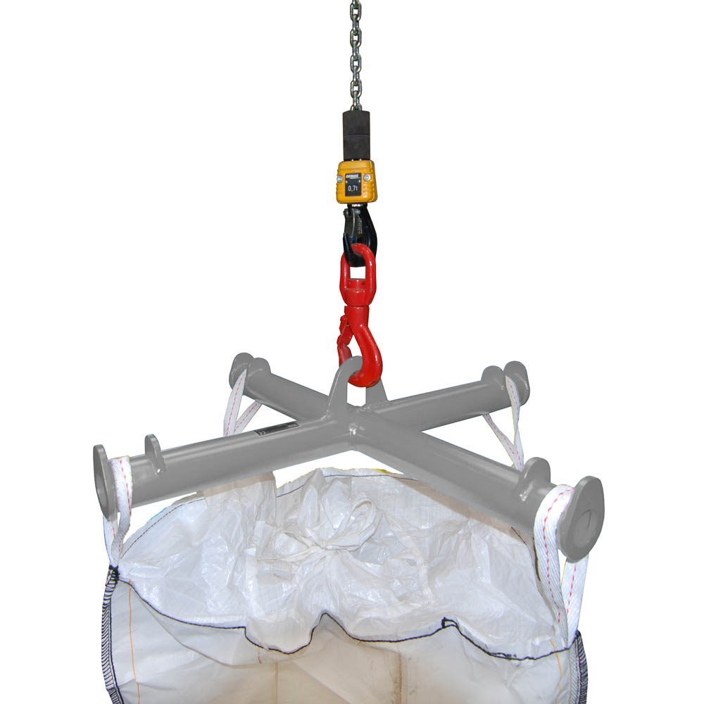 Traverse für Big-Bags TBB lackiert mausgrau RAL 7005