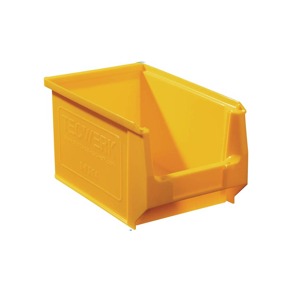 Sichtlagerkasten MK4 gelb L 230/200 x B 150/140 x H 130 mm