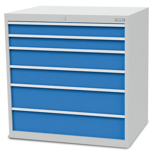 Schubladenschrank B 1005 x T 736 x H 1019 mm mit 6 Schubladen R 36-24 Schubladenschrank B 1005 x T 736 x H 1019 mm mit 6 Schubladen R 36-24
