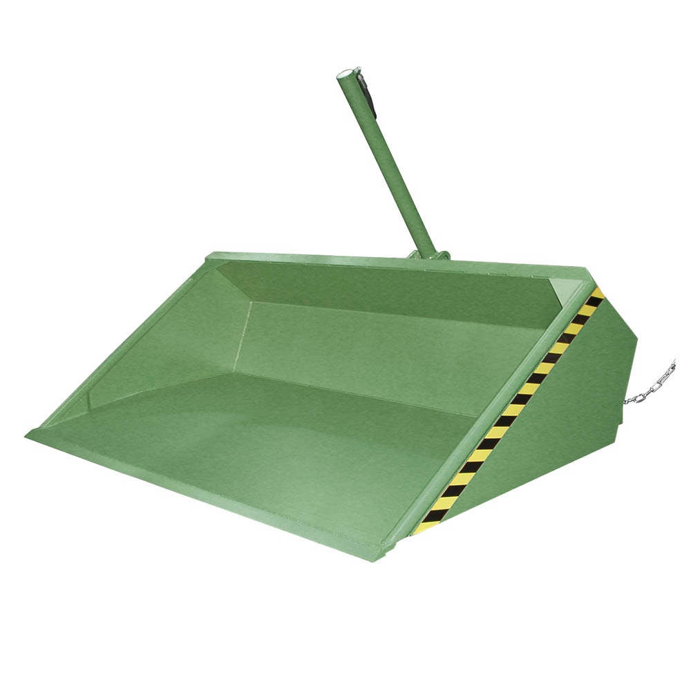 Schaufel Typ DGS 1200 lackiert resedagrün RAL 6011
