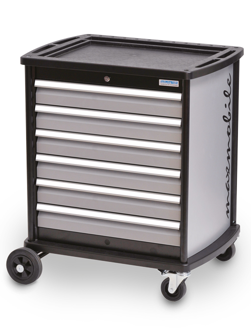 Werkstattwagen Maxmobile 2 mit 6 Schubladen B 780 x T 580 x H 912 mm Werkstattwagen Maxmobile 2 mit 6 Schubladen B 780 x T 580 x H 912 mm