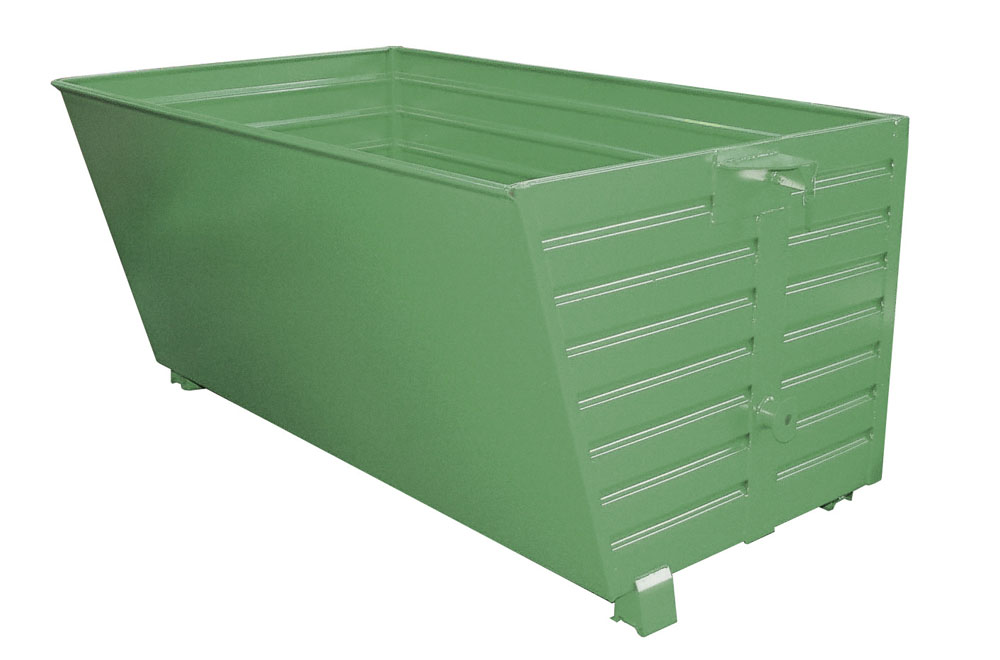 Stapelkipper Typ BSK 200 lackiert resedagrün RAL 6011