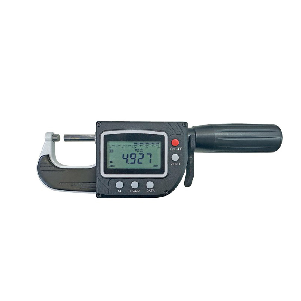 Dig.-Bügelmessschraube mit Schnelltaster 0 - 25 mm Messbereich Dig.-Bügelmessschraube mit Schnelltaster 0 - 25 mm Messbereich