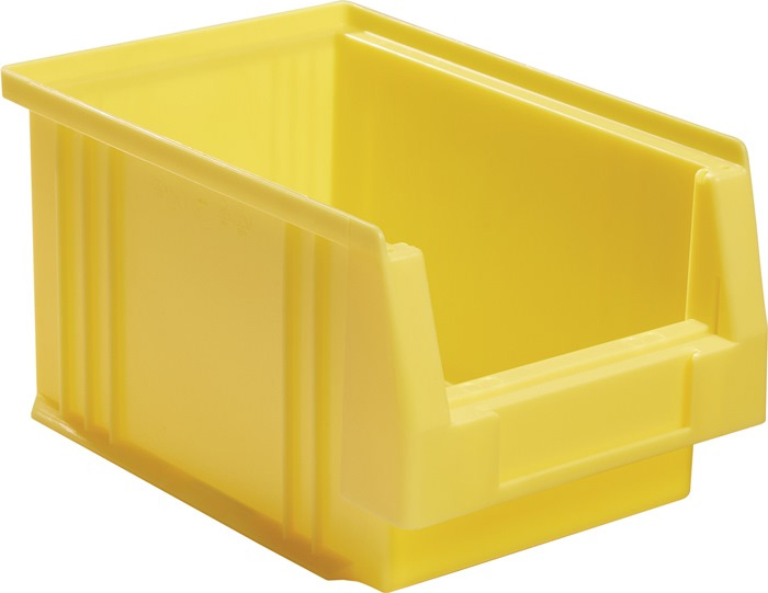 Sichtlagerkasten PLK gelb Größe 3 L 230/205 x B 150/122 x H 125 mm