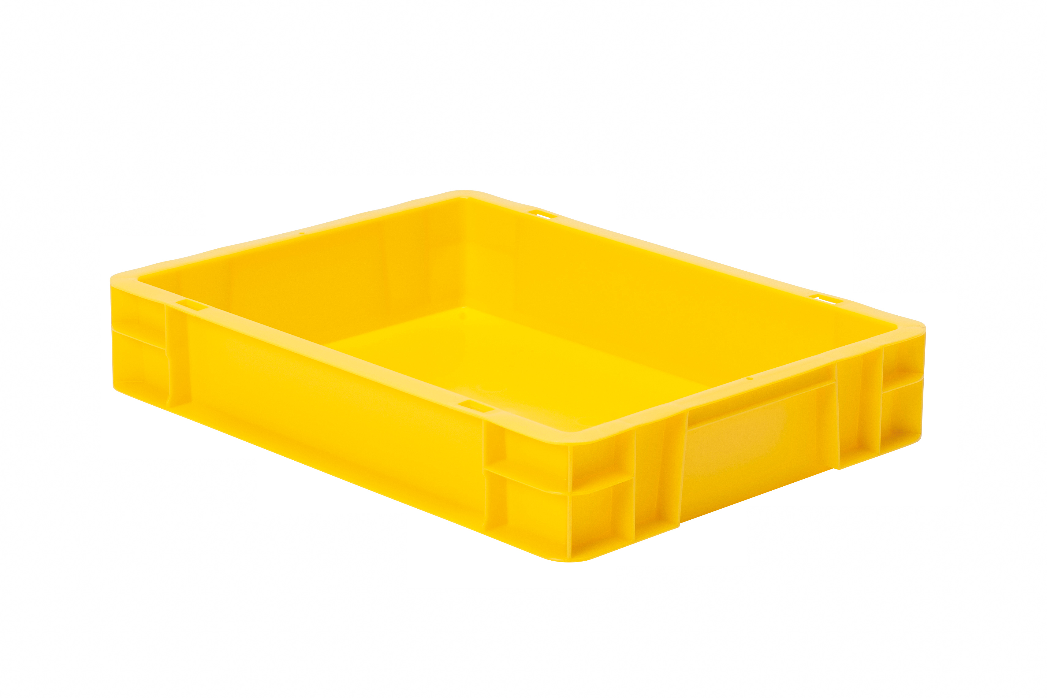Transport-Stapelkasten L 400 x B 300 x H 75 mm aus PP