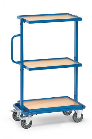 Beistellwagen mit 3 festen Böden Tragkraft 200 kg Beistellwagen mit 3 festen Böden Tragkraft 200 kg