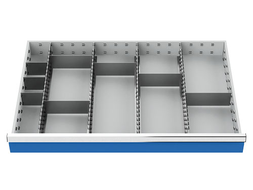 Metalleinteilung 12-teilig R 36-24 Schubladennutzmaß 900 x 600 mm Metalleinteilung 12-teilig R 36-24 Schubladennutzmaß 900 x 600 mm