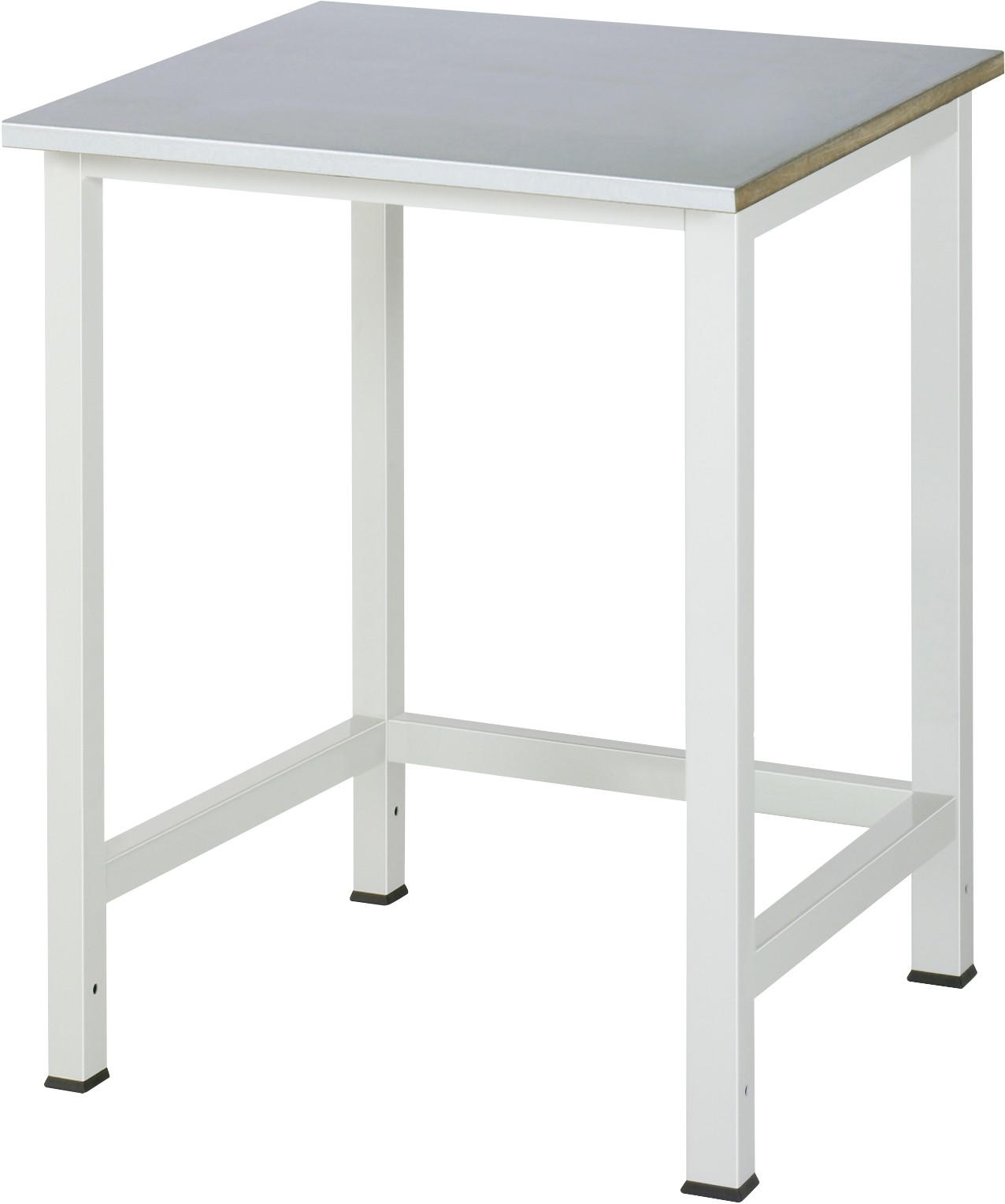 Werktisch B 750 x T 800 x H 825 mm mit Stahlblechbelag-Platte Werktisch B 750 x T 800 x H 825 mm mit Stahlblechbelag-Platte