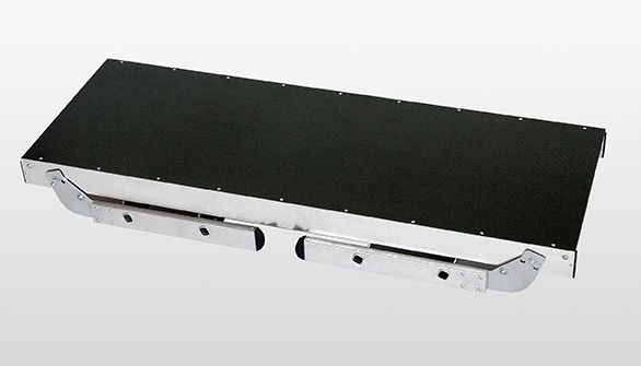 Aluminium-Arbeitsdiele klappbar B 1700 x T 600 mm