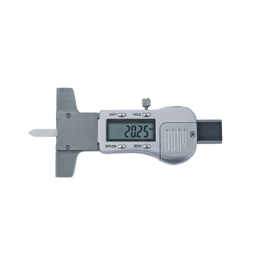 Digital-Tiefen-Messschieber 25 x 60 mm mit Flachspitze 25 x 5 x 2 mm