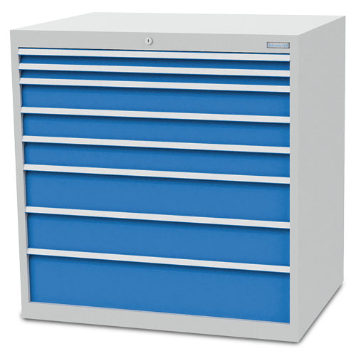 Schubladenschrank B 1005 x T 736 x H 1019 mm mit 8 Schubladen R 36-24 Schubladenschrank B 1005 x T 736 x H 1019 mm mit 8 Schubladen R 36-24