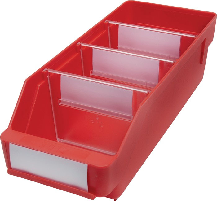 Regalkasten ST rot L 300 x B 120 x H 95 mm PP Regalkasten ST rot L 300 x B 120 x H 95 mm PP