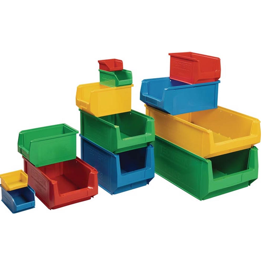 Sichtlagerkasten MK3 gelb L 350/300 x B 210/200 x H 200 mm