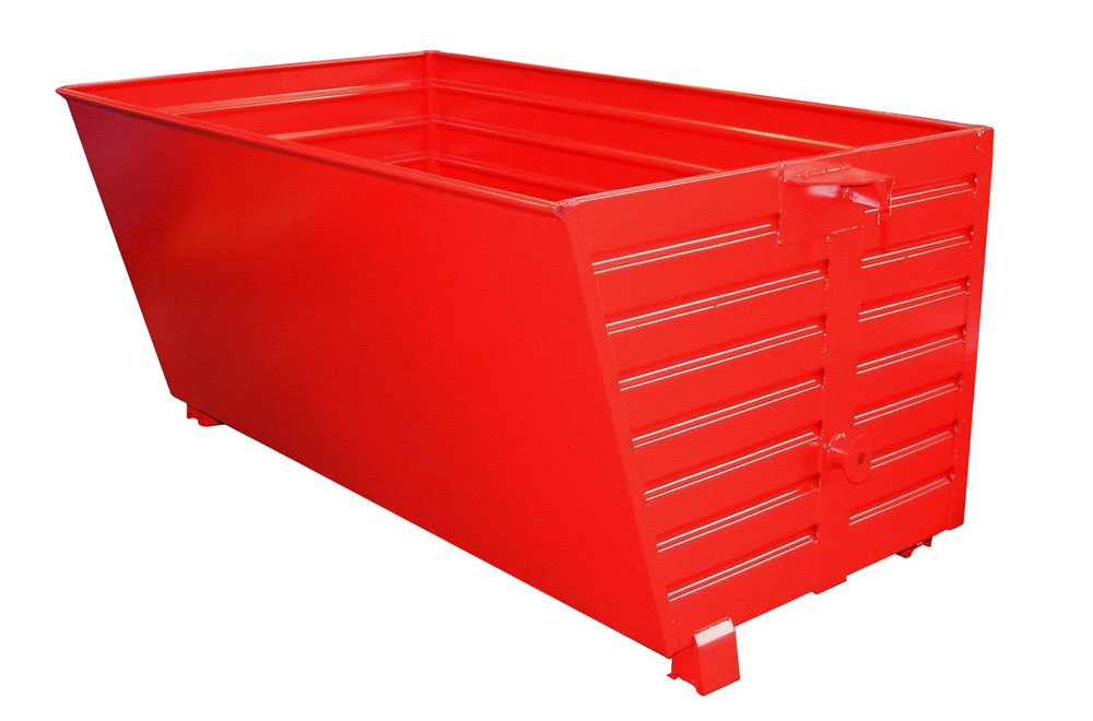 Stapelkipper Typ BSK 200 lackiert feuerrot RAL 3000 Stapelkipper Typ BSK 200 lackiert feuerrot RAL 3000