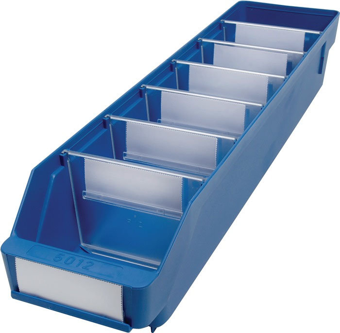 Regalkasten ST blau L 500 x B 120 x H 95 mm PP Regalkasten ST blau L 500 x B 120 x H 95 mm PP