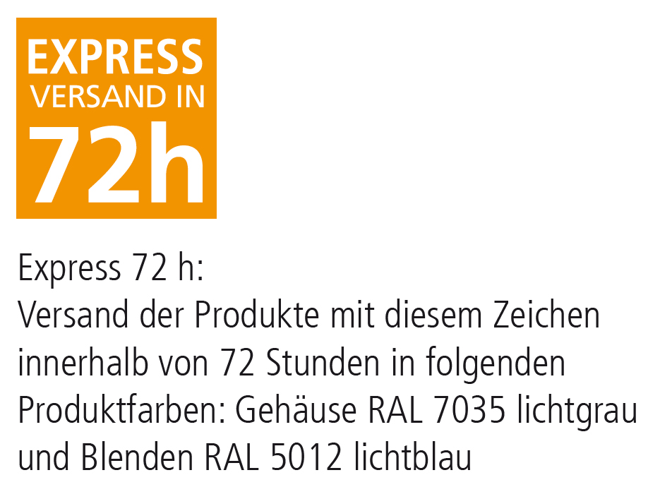 72 h Express Versand 72 h Express Versand