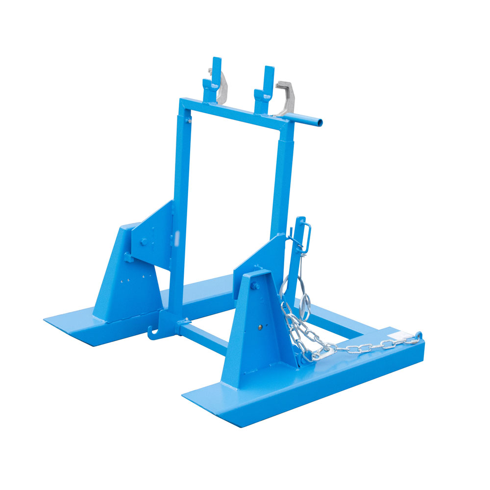 Mülltonnen-Kipper Typ MK 240 lackiert lichtblau RAL 5012 Mülltonnen-Kipper Typ MK 240 lackiert lichtblau RAL 5012