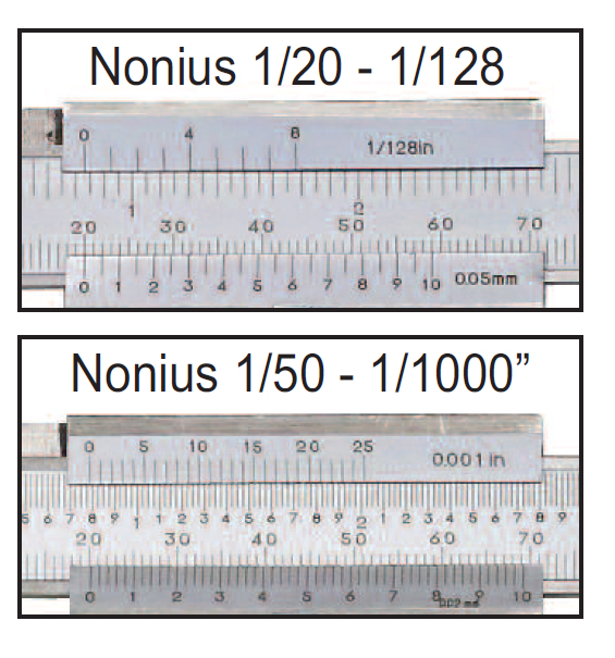 Vorschau Ablesung Taschen-Messschieber 0 - 200 mm mit Feststellschraube DIN 862 Vorschau Ablesung Taschen-Messschieber 0 - 200 mm mit Feststellschraube DIN 862