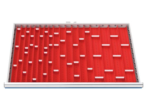 Muldenplatten 71-teilig R 36-24 Schubladennutzmaß 900 x 600 mm Muldenplatten 71-teilig R 36-24 Schubladennutzmaß 900 x 600 mm