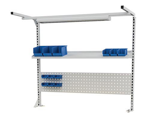Multi-Wand-Aufbau für Kastenwerkbänke B 1500 x T 750 x H 859/959 mm Multi-Wand-Aufbau für Kastenwerkbänke B 1500 x T 750 x H 859/959 mm