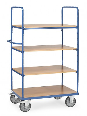 Etagenwagen 8303 mit 4 Etagen L 1200 x B 800 mm Etagenwagen 8303 mit 4 Etagen L 1200 x B 800 mm