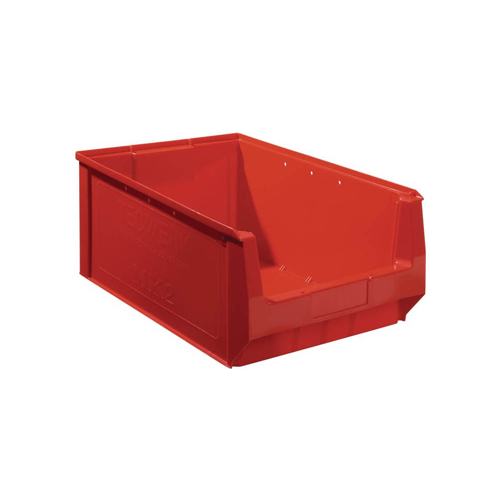 Sichtlagerkasten MK2 rot L 500/450 x B 310/300 x H 200 mm