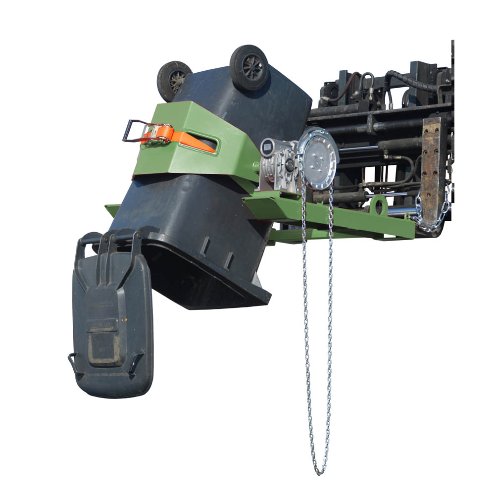Fasskipper Typ FLEX-K lackiert resedagrün RAL 6011 Fasskipper Typ FLEX-K lackiert resedagrün RAL 6011